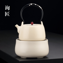 Ceramic Japanese-style ancient teapot tea maker electric pottery stove electric pottery stove white tea electric pottery stove kettle for tea