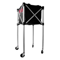 Tianlong tennis box pick-up ball basket folding cart wheeled tennis cart tennis basket coach cart table tennis basin ball collector
