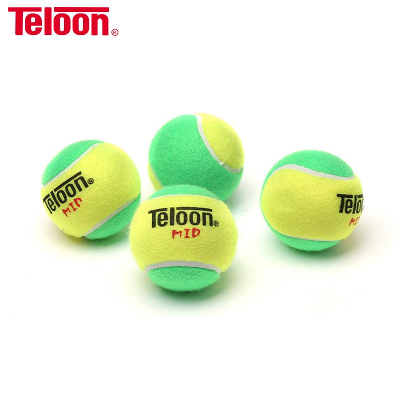 Denon teloon soft tennis Children's tennis single practice decompression 25%youth mid
