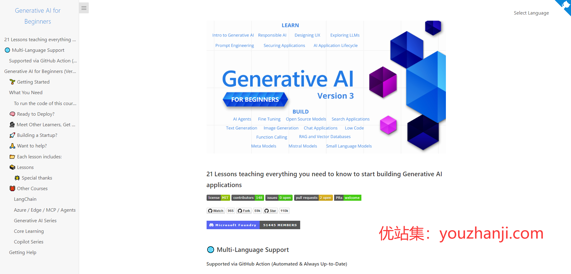 Generative AI for Beginners