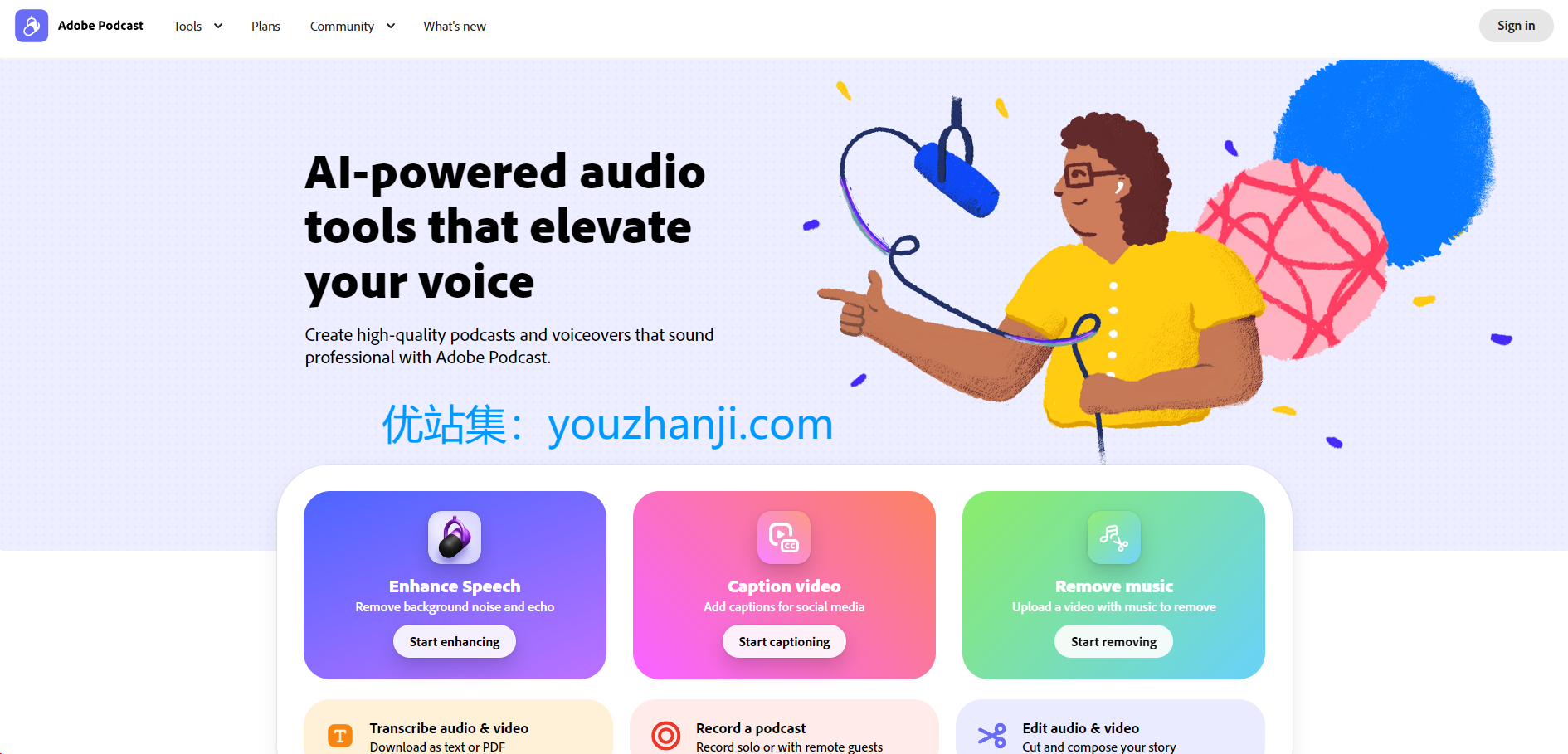 Adobe Podcast