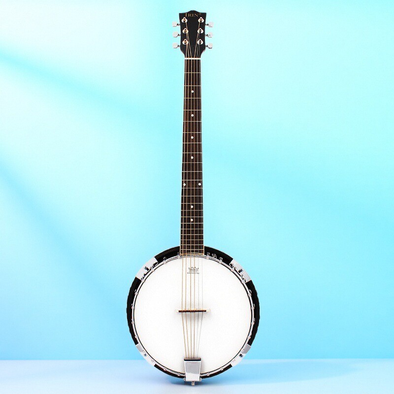 IRIN ダブルレイヤー 5 弦 6 弦バンジョー ローズウッド指板。初心者が高級バンジョーの演奏を練習するのに最適。