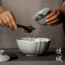 Day Style Ceramic Tea Wash Home Wash Water Spittoon Water Wash Tea Bowl Big Number Utilita Tea Accessories Tea Duct Appliance To Wash Tea Cup