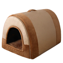 Dog house for all seasons removable and washable dog house medium and large dog house cat house winter warm pet sleeping supplies