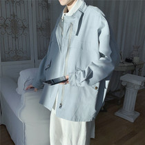 Melody Windmill 2021 Autumn New Korean Tide Joker Loose Jacket Mens ins Casual Top Jacket
