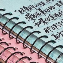 Kesa Original Color Series American Coil Benkesa Color Triple Hole B5 Easy To Tear Thickened Student Crosswire Notebook