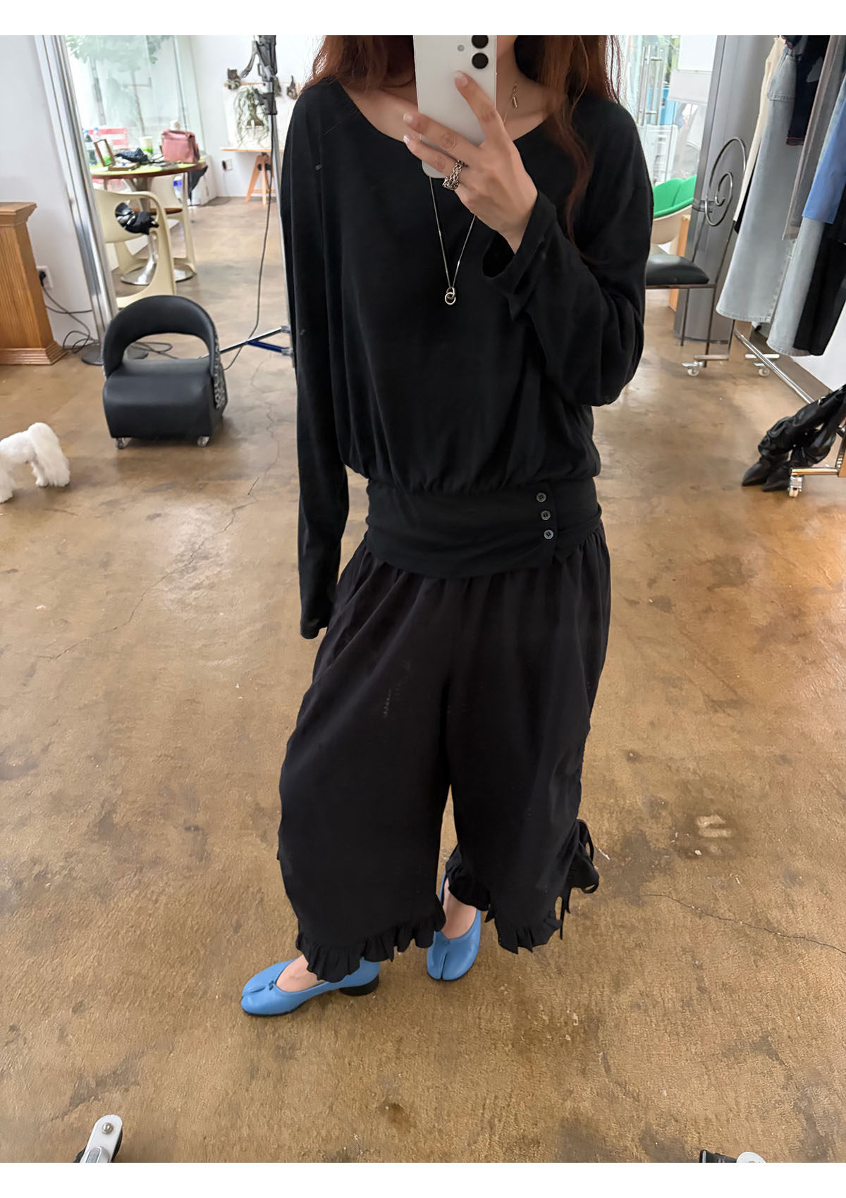 INAIEN笑笑家 "Легкий кислород" весенне-летняя тенсел-шерстяная приталенная солнцезащитная кофта тонкая с длинным рукавом