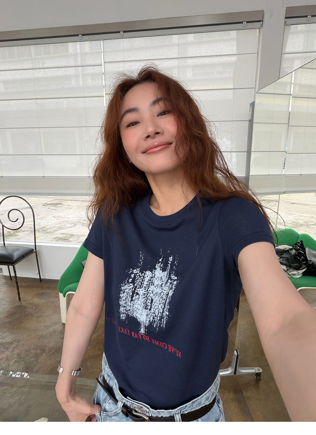 INAIEN "легкая роскошь с короткими рукавами" импортная укороченная шелковая блузка прямого кроя с короткими рукавами