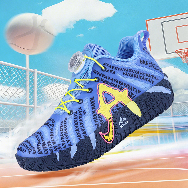 Morant Third-Generation Basketball Shoes for Children, Lightweight Small-Size Rotating Buckle Sneakers for Teenagers, with Friction Sound during Actual Play Morant Third-Generation Basketball Shoes for Children, Lightweight Small-Size Rotating Buckle Sneakers for Teenagers, with Friction Sound during Actual Play