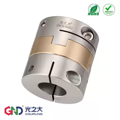 Light big stainless steel GHCG cross slider coupling large torque screw motor cross adjustment MCOCG