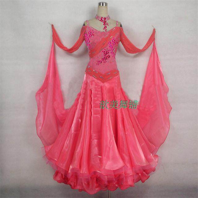 New national standard dance dress Long sleeves Morden dance dress competition Dancing tango Dance Ballroom Dancing dresses Hot selling-Taobao