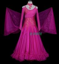 Modern dance dress competition dress national standard dance skirt ballroom dance dress big swing dress Waltz dance dress new dress