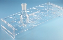  Plexiglass pear-shaped flask holder chicken heart bottle holder 25 50 100 150 250ml 10 holes can be customized