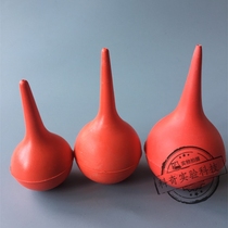 Ear washing ball 30 60 90ml ear washing ball leather Tiger large and medium scale scale straw head suction ball blowing dust ball