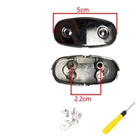 Две короткие пор -металлические пряжки