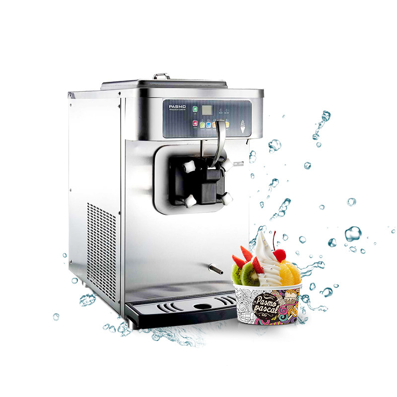 pasmo ice cream machine desktop commercial ice cream machine ice cream machine ice cream machine full automatic St. generation sweet cylinder machine bag training