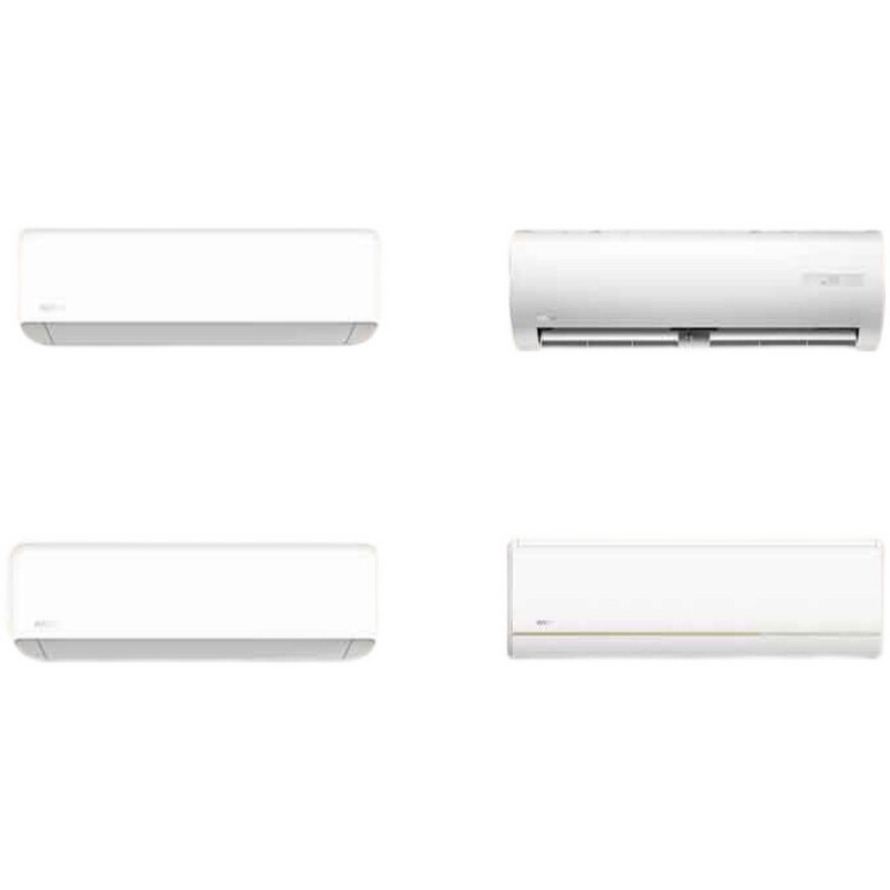 Midea Air Conditioner for Home Use, Hualing Wall-Mounted Unit, 1 Hp, New First-Class Inverter, Cooling and Heating, Official Wall-Mounted Unit for Bedroom
