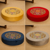 Futon cushion Buddhist kneeling cushion round ground meditation cushion meditation cushion household thickened prayer cushion