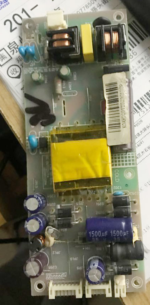 Dreamer Home ML326 Easy-to-US power supply board 123-M315L20-0101 LED-P5-480mA original dress