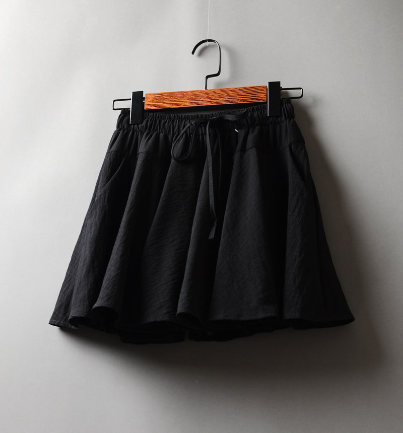 Mùa xuân hè 2019 của phụ nữ thun eo cao cotton và váy linen chống chói váy túi màu xanh váy nóng - Váy chân váy ôm dài