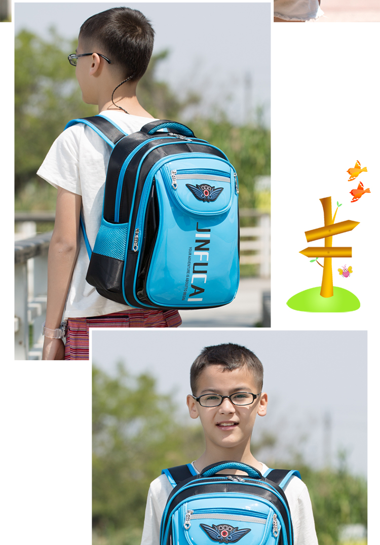 Ba lô học sinh nam học sinh tiểu học 1-3 lớp 6-12 tuổi Cậu bé 4 - 6 tuổi UAmWx9Z82G - Túi bé / Ba lô / Hành lý cặp kéo