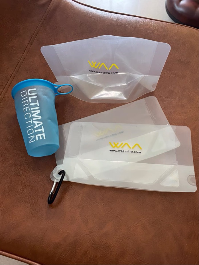 WAA folding Cup folding Bowl Bowl environmental protection material recycling square portable belt event mandatory equipment