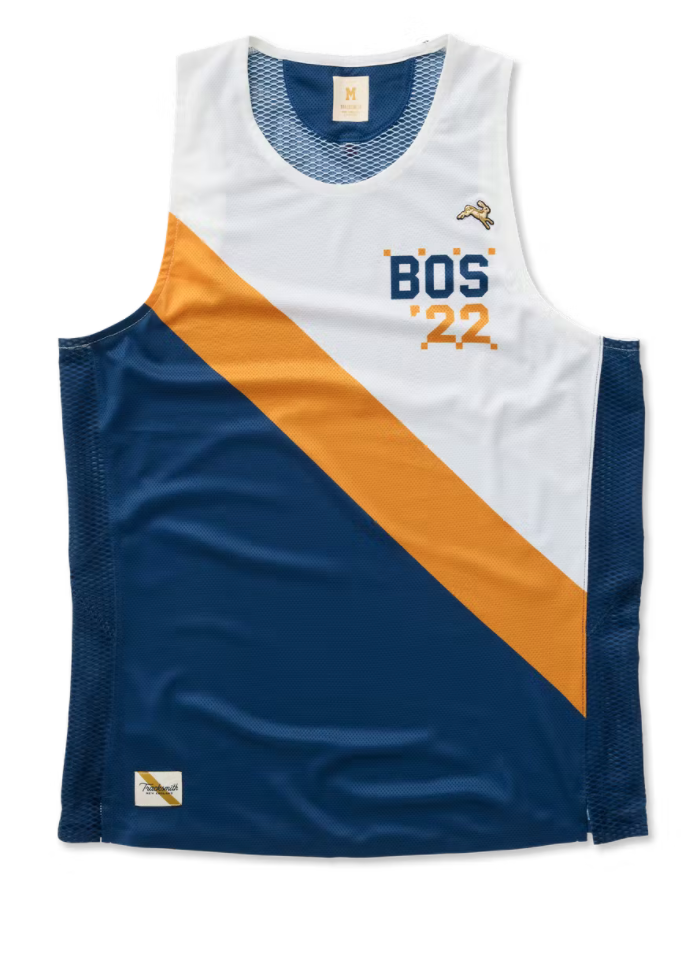 Tracksmith VAN CORDLANDT 22 Boston Marathon Memorial Vest Short Sleeve Shorts Long Sleeves
