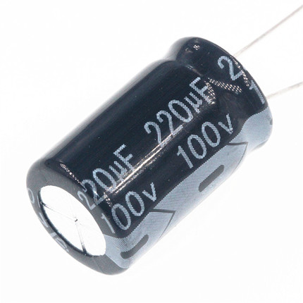 High quality in-line electrolytic capacitor 100V 220uF 100V220UF volume 13 * 21 21 of 200