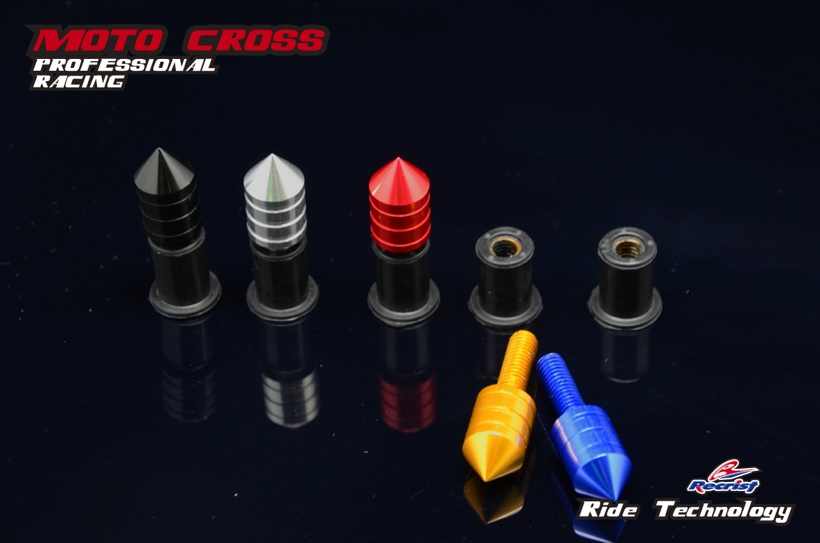 Motorcycle front windshield screws Windshield screws Windshield shell cover plate aluminum screws explosion-proof