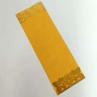 100 кусочков желтого 36*12,5 двойных слоев