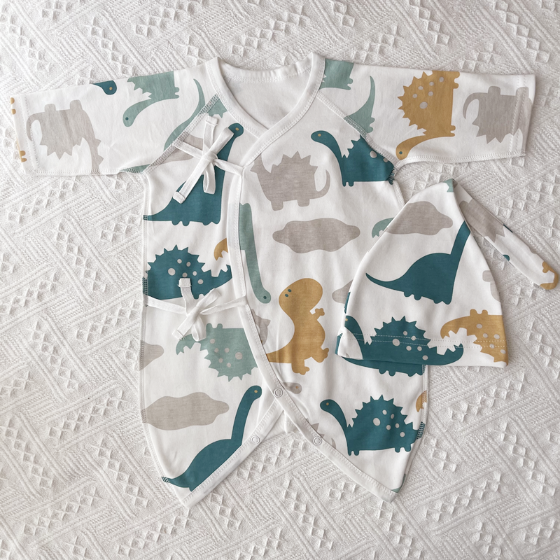 For many hamburger newborn baby spring autummy pure cotton long sleeves cable-length lace home male and female baby clothes first