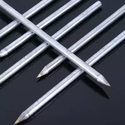 Alloy slitting needle tungsten steel pointed super hard floor steel plate marking cutting tile hand lacing needle