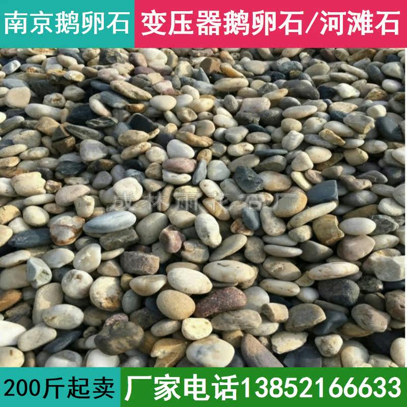 Nanjing Natural River Beach Stone Cobblestone Rain Flower Stone Filter Material Washed Stone Gravel Courtyard Garden Landscaping Stone Paving Stones