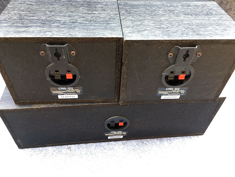 Second-hand speakers KENWOOD/ Kenwood CRS-122 Center surround speakers Home theater center speakers