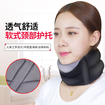 Neck guard with cervical spine strain correction Neck guard cervical collar