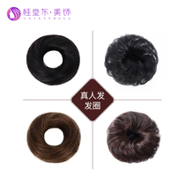 Guitang East Wig Full Full Human Hair Hairband Goddess Pune Head Flower Bud Hair Decorations Zapping Hair Artefacts Fluffy Nature