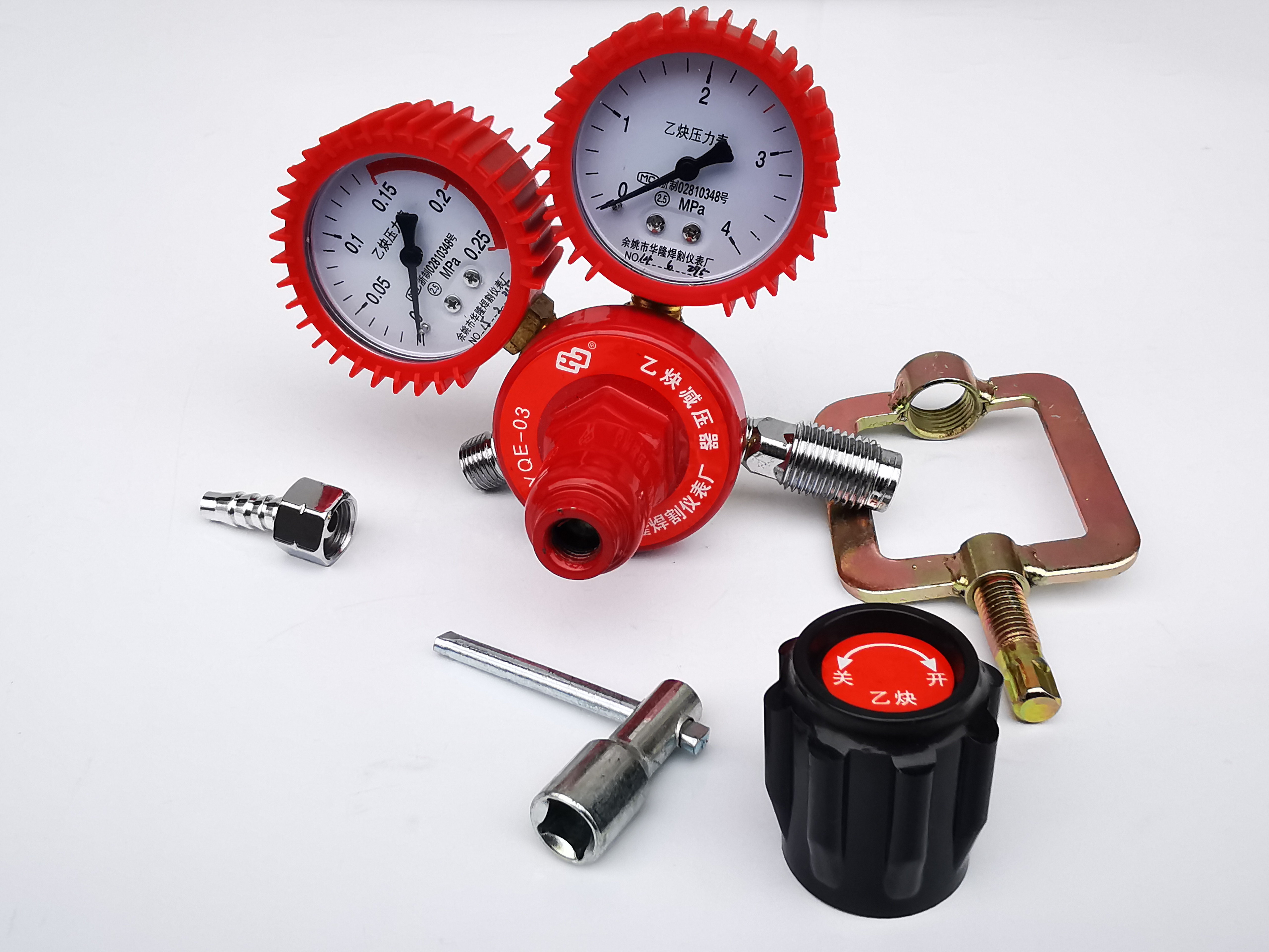 Acetylene table YQE-03 acetylene pressure reducer