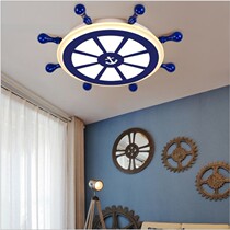Chongqing main city bag installation led Mediterranean rudder boy childrens room bedroom lamp creative personality lamp
