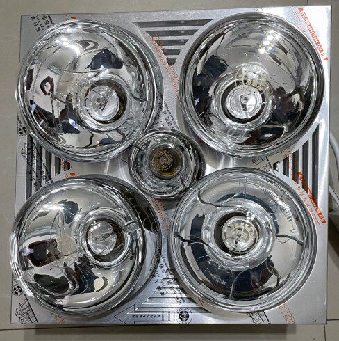 Lighting Ventilation Heating Three-in-one Integrated Heating Bath Bully Embedded integrated ceiling Four-lamp Baths Baths Baths