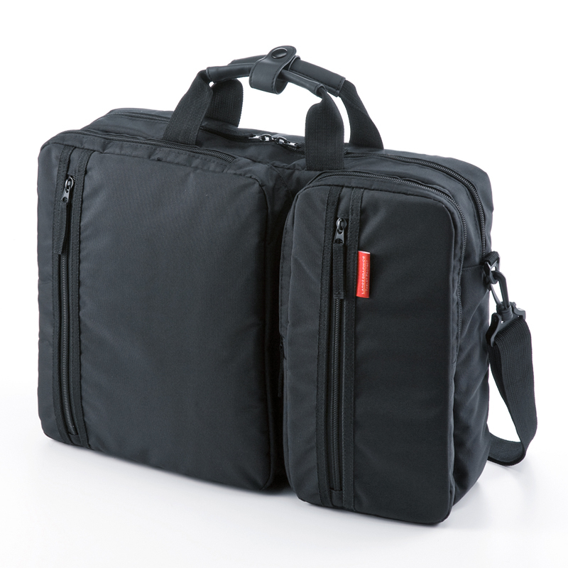 Japan Sanwa Portable 3-Way Laptop Bag (Can Be Carried as a Handbag, Shoulder Bag, or Backpack) 15.6inch Business Briefcase for Men and Women