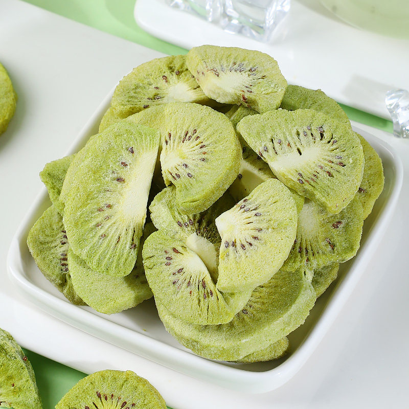 Freeze-Dried Kiwi Slices 500g Dried Kiwi Fruit Slices Kiwi Puree Dried Fruit Slices Peach Slices Dried Fruit