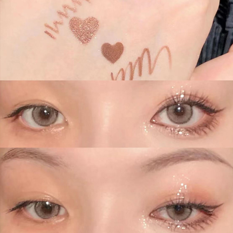unny eyeliner gel pen waterproof not dizzy long-lasting novice inner eyeliner gel pen extremely fine beginner brown eyeliner