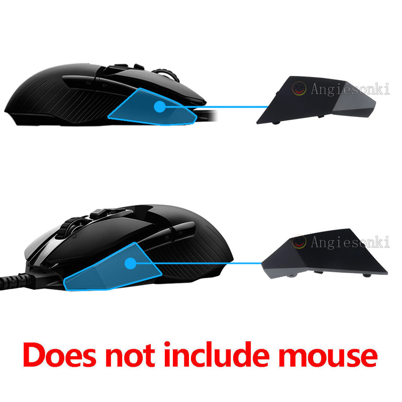 Brand New Replacement Parts for Logitech G900/G903 Mouse: Back Cover/Left and Right Side Covers/Buttons/Sides/Feet Stickers