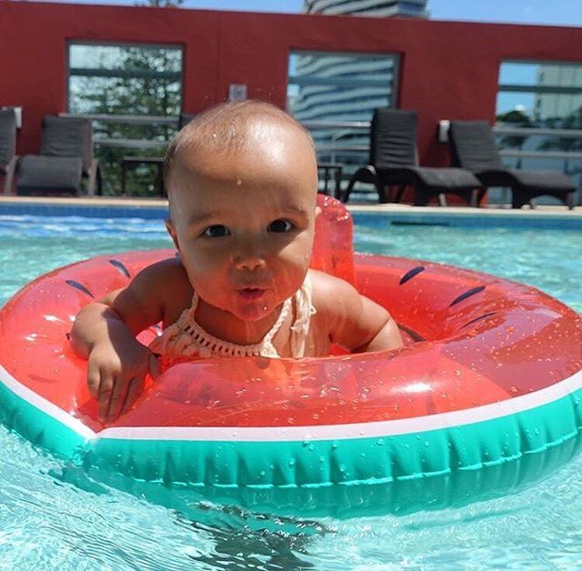 Trẻ em flamingo ngồi vòng thiên nga trắng ghế em bé bơi vòng bé ghế nhẫn cho bé trai và bé gái - Cao su nổi phao bơi tay cho bé