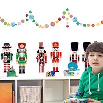 Baobao Le Nutcracker Cartoon Sticker tz1-002 Theme Castle Dress Up Kids Sticker 3D Wall Sticker