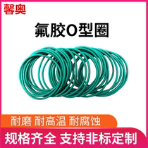Fluorine rubber coated PTFE nitrile silicone O-ring High temperature oil resistance corrosion resistance oil seal perfluoroether 7-20*2 4