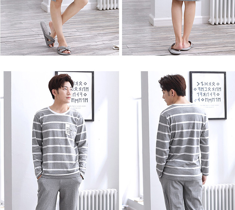 Pyjama mixte en Coton à manches longues - Ref 3005890 Image 10