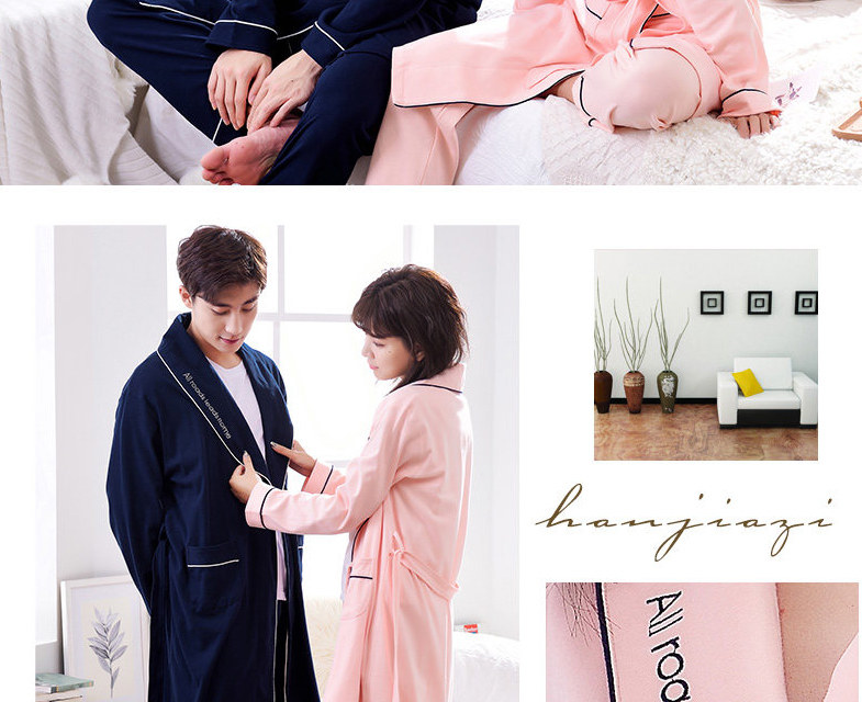 Pyjama mixte en Coton à manches longues - Ref 3005917 Image 9