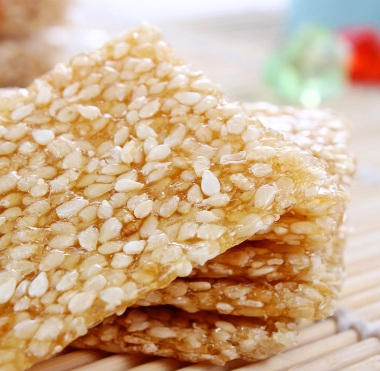 Xuzhou Special Kin Stirrups Hills Black & White Sesame Flakes Crisp sugar Sesame Crisp Sesame Cake snack Snack Snack Snack Snack Snack Snack Snack Snack