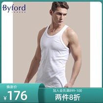 Byford Hundred Rich Men Vest Sport Sweatshirt Comfort Cotton Knit Youth Jersey Sweatshirt Male MW823